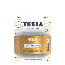 Батарейки Tesla GOLD + AAA (LR03) 1.5V (4 шт.)