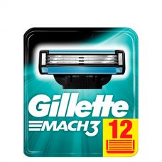Змінні касети (леза) Gillette Mach3 New (12 шт.)