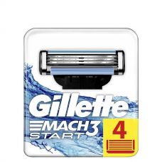 Змінні касети (леза) Gillette Mach3 Start (4 шт.)