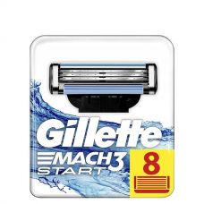 Змінні касети (леза) Gillette Mach3 Start (8 шт.)