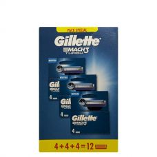 Змінні касети (леза) Gillette Mach3 Turbo New (12 шт.)