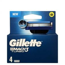 Змінні касети (леза) Gillette Mach3 Turbo New (4 шт.) 