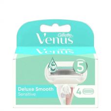 Змінні касети (леза) Gillette Venus Deluxe Smooth Sensitive ALOE (4 шт.)