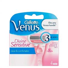 Змінні касети (леза) Gillette Venus Divine Sensitive 4 шт
