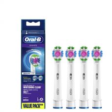 Насадки Oral-B EB18pRB 3D White Luxe CleanMaximiser (4 шт.) на зубну щітку