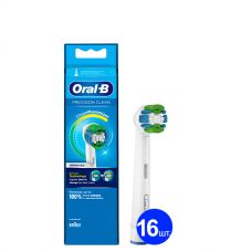 Насадки Oral-B EB20 Precision Clean CleanMaximiser (16 шт.) на зубну щітку ЄС