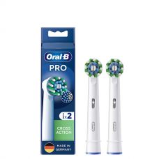 Насадки Oral-B EB50RX Pro Cross Action White на зубну щітку (2 шт.) ЄС