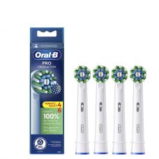 Насадки Oral-B EB50RX Pro Cross Action White на зубну щітку (4 шт.) ЄС