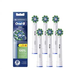 Насадки Oral-B EB50RX Pro Cross Action White на зубну щітку (6 шт.) ЄС
