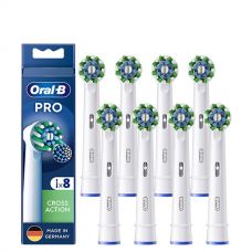 Насадки Oral-B EB50RX Pro Cross Action White на зубну щітку (8 шт.) ЄС