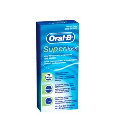 Oral-B зубна нитка Super Floss (50 ниток в упаковці)