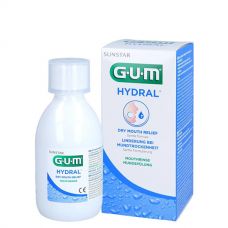 Ополіскувач для рота GUM Hydral від сухості у роті (300 мл.) ЄС