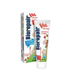 Дитяча зубна паста Biorepair Kids для зміцненя з суницею (0-6 років) (50 мл.)
