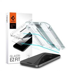 Загартоване скло Spigen Glas.tr EZ FIT 2-pack iPhone 15 Clear AGL06903 ЄС