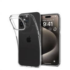 Чохол Spigen Liquid Crystal iPhone 15 Pro Max Crystal Clear Case ACS06557