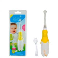 Зубна щітка Brush-baby BabySonic Pro від 0 до 3 років Yellow Дитяча