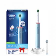 Зубна щітка Oral-B D505 PRO 3 3770 Cross Action Blue (2 нас.) ЄС