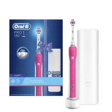 Зубна щітка Oral-B D16 Pro 1 750 3DWhite Pink + футляр