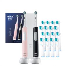 Електричні зубні щітки Oral-B D305 Pro Series 1 Family Pack Black + Pink ЄС