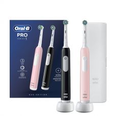 Електричні зубні щітки Oral-B D305 Pro Series 1 Family Pack Black + Pink ЄС