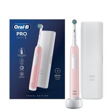 Електрична зубна щітка Oral-B D305.513.3X Pro Series 1 Pink Travel Case ЄС