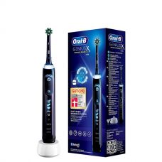 Зубна щітка Oral-B D706.513.6X Genius X 20000 Black з Bluetooth ЄС