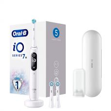 Електрична зубна щітка Oral-B iO 7N (iOM7.1A1.1BD) White Alabaster (3 нас.) ЄС