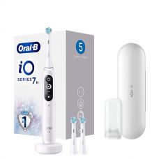 Електрична зубна щітка Oral-B iO 7N (iOM7.1A1.1BD) White Alabaster (3 нас.)