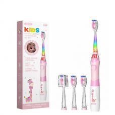 Електрична зубна щітка Seago SG-977 Giraffe Pink (3+) (4 нас.)