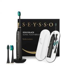 Звукова зубна щітка Seysso Gold Black ЄС