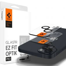 Захисна плівка для камери Spigen Optik.tr EZ FIT Camera Protector 2-pack iPhone 14 / 14 Plus Black