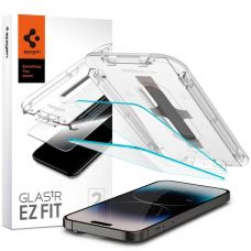 Загартоване скло Spigen Glas.tr EZ FIT 2-pack iPhone 14 Pro Clear