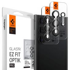 Захисна плівка для камери Spigen Optik.tr EZ FIT Camera Protector 2-pack Galaxy S23 Ultra Black
