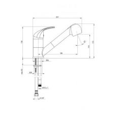 Змішувач Deante Pepe BDP771M