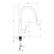 Змішувач Deante Aster BCA272M