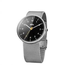 Чоловічий годинник Braun BN0021BKSLMHG Classic ЄС