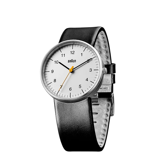 Чоловічий годинник Braun BN0021BKG Classic з шкіряним ремінцем ЄС