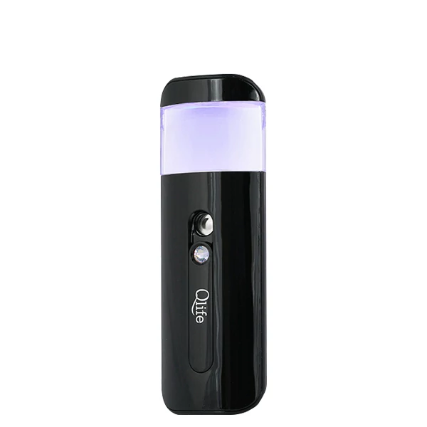 Генератор водню Qlife Hydrogen Q-Mist FACE Black Портативний для обличчя 300 мл ЄС