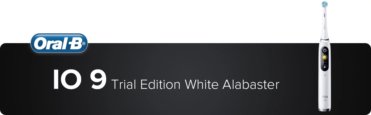 Електрична зубна щітка Oral-B iO 9 Trial Edition White Alabaster