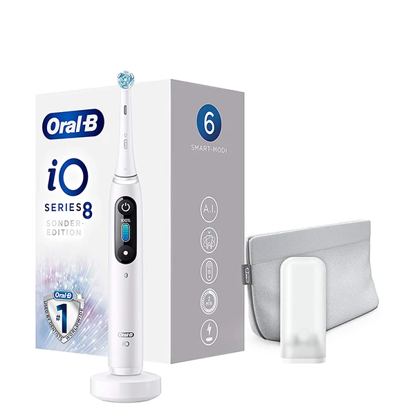 Зубна щітка Oral-B iO 8 White Alabaster Special Edition ЄС