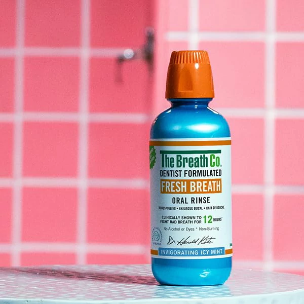 Ополіскувач для ротової порожнини The Breath Co ICY MINT проти