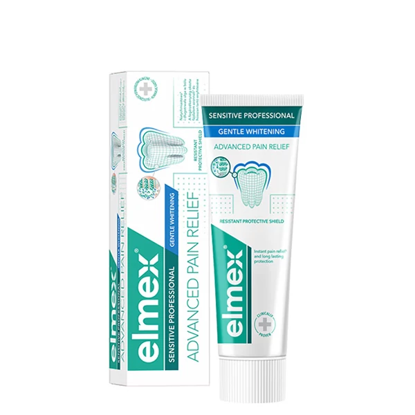 Зубна паста Elmex Sensitive Professional Gentle Whitening відбілююча (75 мл.) ЄС
