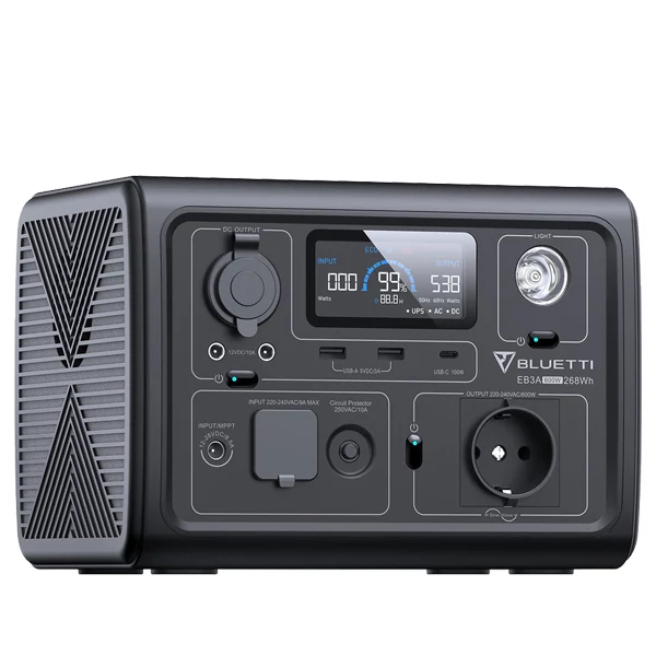 Зарядна станція BLUETTI EB3A Portable Power Station 600W/268Wh