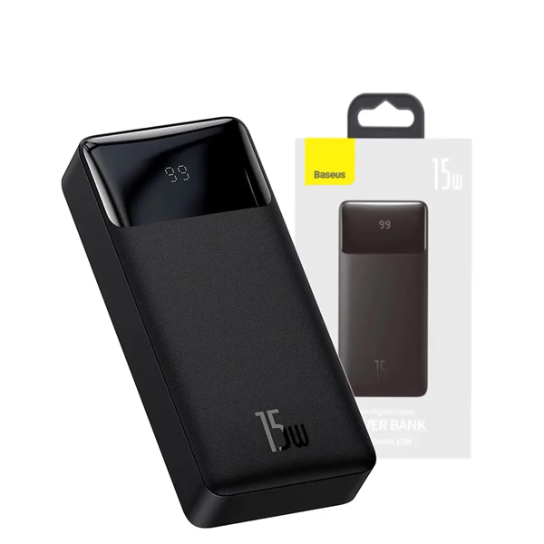 Повербанк (Power Bank) Baseus 15W 20000mAh PPDML-J01 Black ЄС
