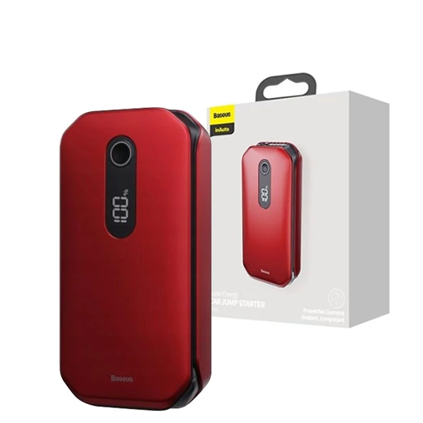 Пусковий пристрій (бустер) Baseus Super Energy Pro Car Jump Starter Red (CRJS03-09) Автономний ЄС