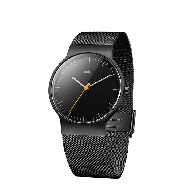 Класичний годинник Braun Gents BN0211BKMHG Black для чоловіків ЄС