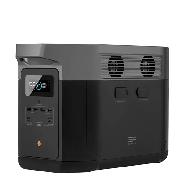 Портативна зарядна станція EcoFlow Delta Max 1600-EU 1612Wh/2000W (4600W) Black