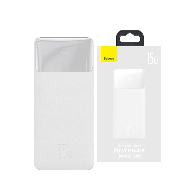 Повербанк (Power Bank) Baseus 15W 10000mAh PPDML-I02 White