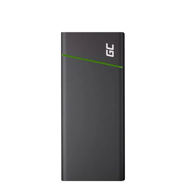 Повербанк (Power Bank) Green Cell 128W 26800mAh PBGC04 Black з підтримкою зарядки ноутбука ЄС