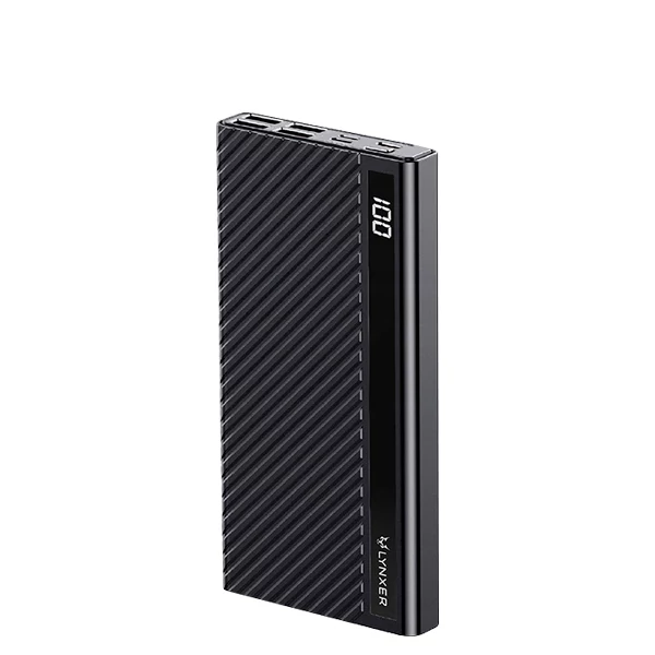 Повербанк (Power Bank) Lynxer 22.5W 30000mAh Black ЄС